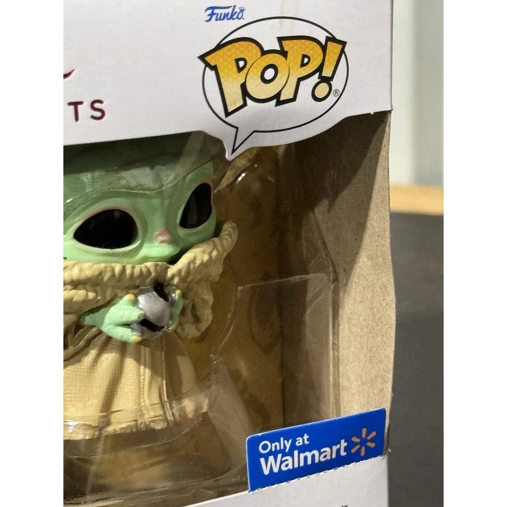 Hallmark 2021‎ Funko Pop Baby Yoda Child Star Wars Walmart Christmas Ornament